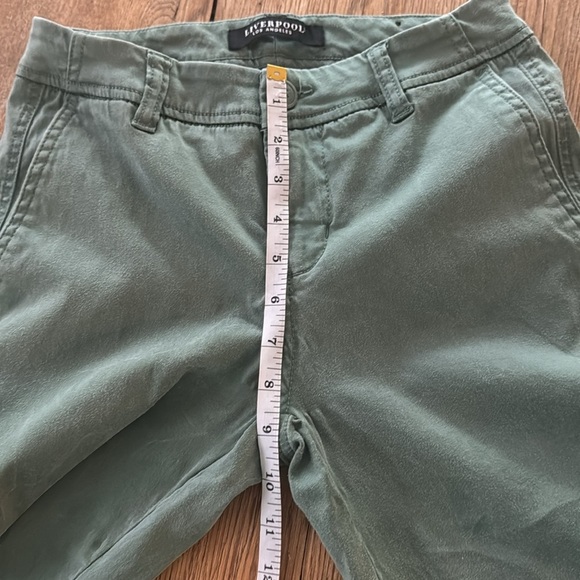 Liverpool Olive Green Pants 2 / 26 - Picture 3 of 6